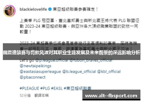 魏震遭禁赛与罚款风波对其职业生涯发展及未来前景的深远影响分析 魏震遭禁赛与罚款风波对其职业生涯发展及未来前景的深远影响分析